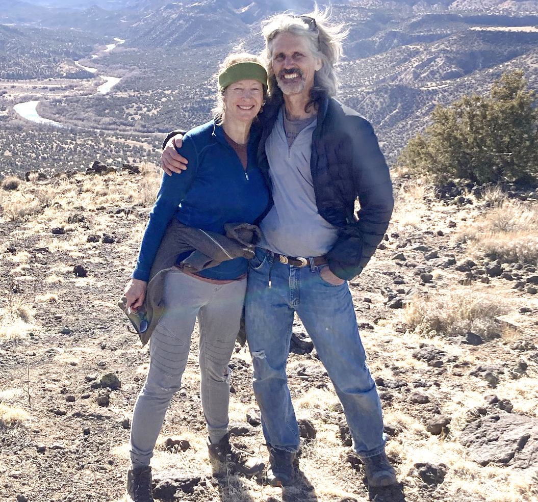Marc Choyt and Helen Chantler, co-owners of Reflective Jewelry in Santa Fe, New Mexico